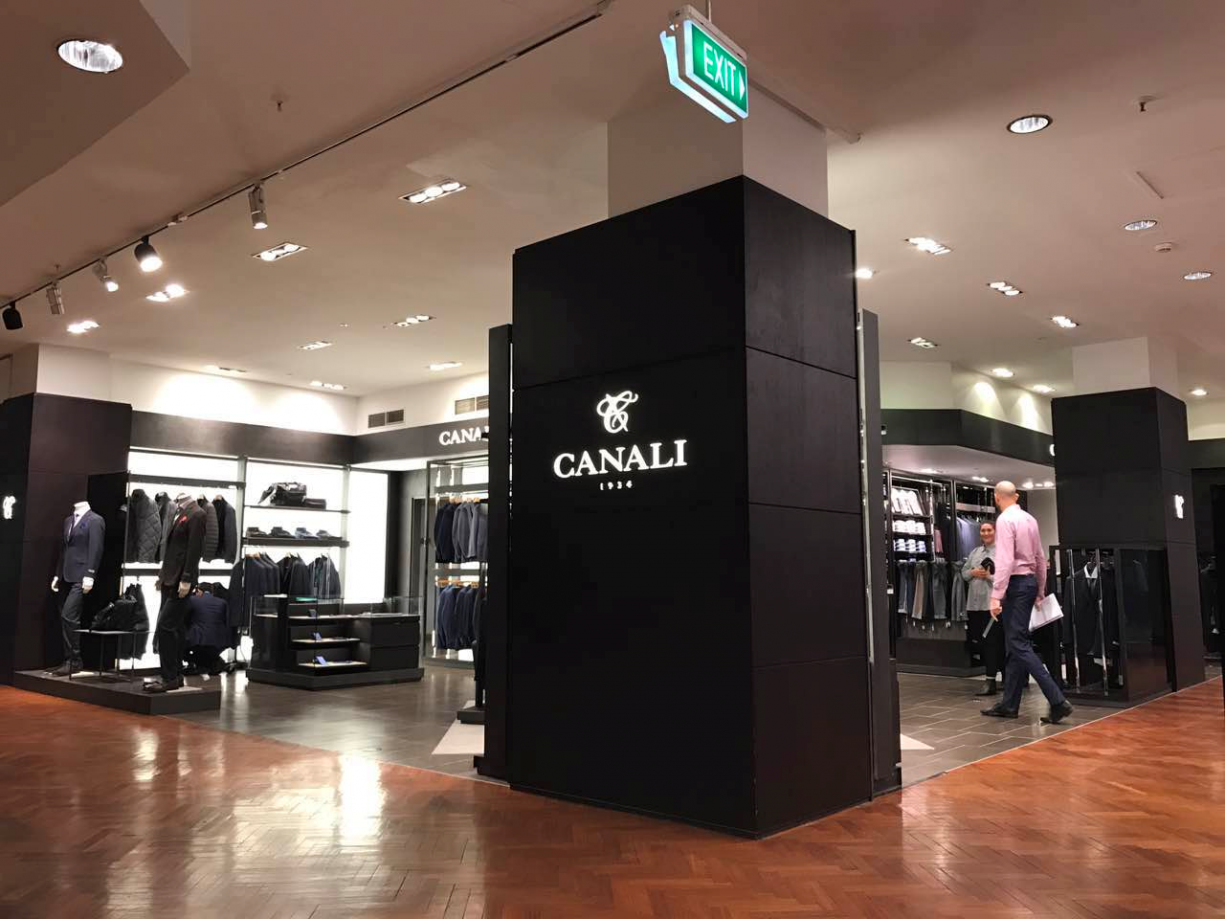 Canali@David Jones Sydney,Australia